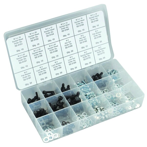 Metric Bolt Assortment- Chainsaws (300 pieces) 0" x0" x0"